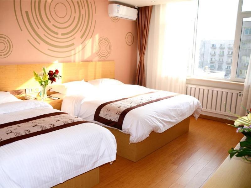 GreenTree Inn Shenyang Shengjing Hospital Shenyang Liaol Road Business Hotel Bagian luar foto